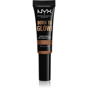 NYX Professional Makeup Born To Glow rozjasňující korektor odstín Warm Caramel 5,3 ml
