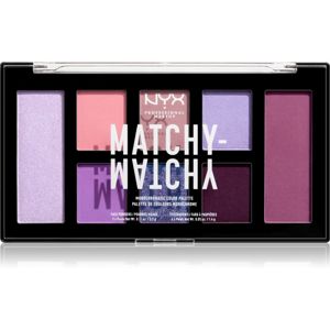 NYX Professional Makeup Matchy-Matchy paletka očních stínů odstín 04 Lilac 15 g