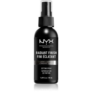 NYX Professional Makeup Radiant Finish Setting Spray rozjasňující fixační sprej 50 ml