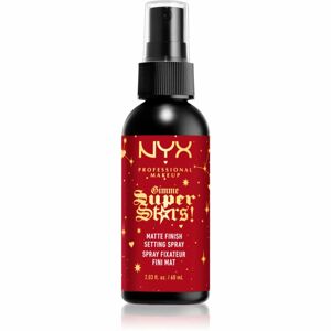 NYX Professional Makeup Gimme SuperStars! Matte Setting Spray fixační sprej na make-up odstín 01 - Matte 60 ml