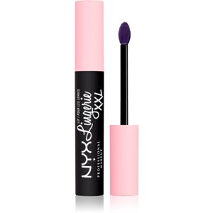 NYX Professional Makeup Limited Edition Halloween 2022 Lip Lingerie XXL dlouhotrvající tekutá rtěnka odstín 31 Naughty Noir 4 ml