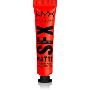 NYX Professional Makeup Limited Edition Halloween 2022 SFX Paints krémové stíny na obličej a tělo odstín 02 Fired Up 15 ml