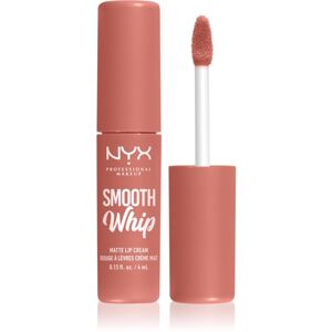NYX Professional Makeup Smooth Whip Matte Lip Cream sametová rtěnka s vyhlazujícím efektem odstín 22 Cheeks 4 ml