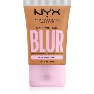 NYX Professional Makeup Bare With Me Blur Tint hydratační make-up odstín 08 Golden Light 30 ml