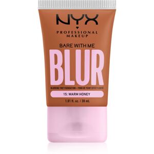 NYX Professional Makeup Bare With Me Blur Tint hydratační make-up odstín 15 Warm Honey 30 ml