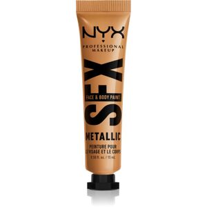 NYX Professional Makeup Limited Edition Halloween 2022 SFX Paints krémové stíny na obličej a tělo odstín 05 Gold Dusk 15 ml