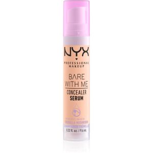 NYX Professional Makeup Bare With Me Concealer Serum hydratační korektor 2 v 1 odstín 2.5 Medium Vanilla 9,6 ml