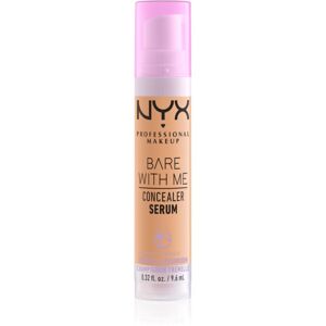 NYX Professional Makeup Bare With Me Concealer Serum hydratační korektor 2 v 1 odstín 5.5 Medium Golden 9,6 ml