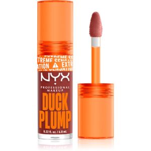 NYX Professional Makeup Duck Plump lesk na rty se zvětšujícím efektem odstín 06 Brick Of Time 6,8 ml