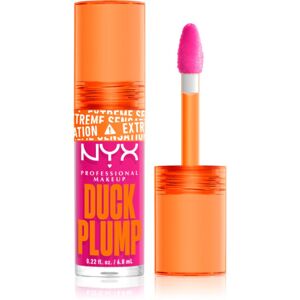 NYX Professional Makeup Duck Plump lesk na rty se zvětšujícím efektem odstín 12 Bubblegum Bae 6,8 ml