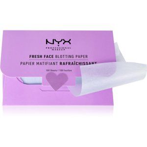 NYX Professional Makeup Blotting Paper papírky na zmatnění s kyselinou salicylovou 100 ks