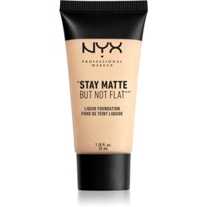 NYX Professional Makeup Stay Matte But Not Flat tekutý make-up s matným finišem odstín 01 Ivory 35 ml