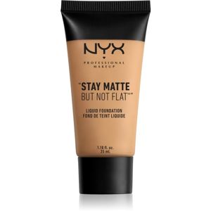 NYX Professional Makeup Stay Matte But Not Flat tekutý make-up s matným finišem odstín 07 Warm Beige 35 ml