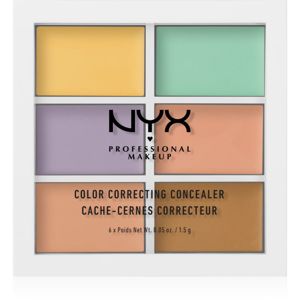 NYX Professional Makeup Color Correcting korekční paletka odstín 04 6 x 1.5 g