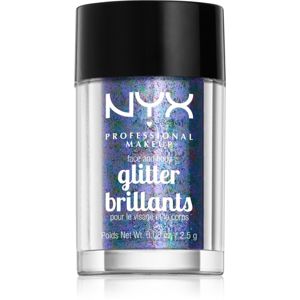NYX Professional Makeup Glitter Goals třpytky na obličej i tělo odstín 11 Violet 2.5 g