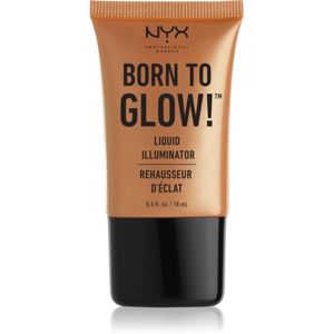 NYX Professional Makeup Born To Glow tekutý rozjasňovač odstín 03 Pure Gold 18 ml