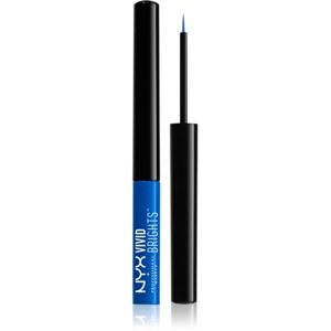 NYX Professional Makeup Vivid Brights barevné tekuté linky na oči odstín 05 Sapphire 2 ml