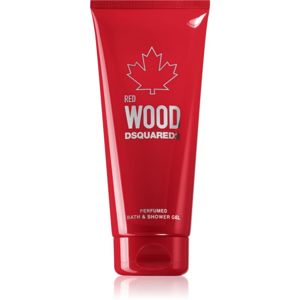 Dsquared2 Red Wood sprchový a koupelový gel pro ženy 200 ml