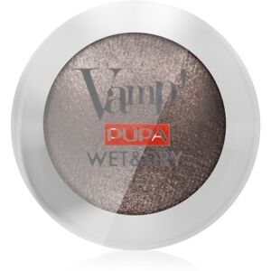 Pupa Vamp! Wet&Dry oční stíny pro mokré a suché použití s perleťovým leskem odstín 105 Warm Brown 1 g