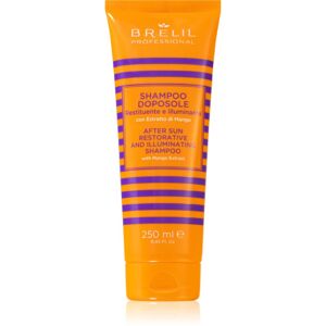 Brelil Numéro Solaire After Sun Shampoo vyživující šampon pro vlasy namáhané chlórem, sluncem a slanou vodou 250 ml