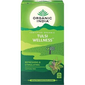 Organic India Tulsi Wellness bylinný čaj 25x1,8 g