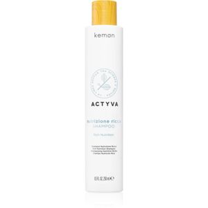 Kemon Actyva Nutrizone Ricca šampon pro suché a křehké vlasy 250 ml