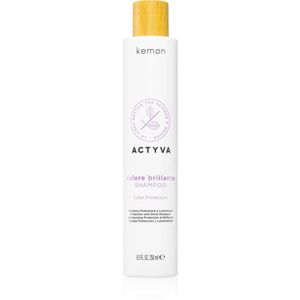 Kemon Actyva Colore Brillante rozjasňující a posilující šampon pro barvené vlasy 250 ml