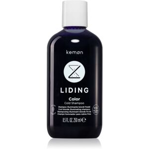Kemon Liding Color Cold Shampoo šampon neutralizující žluté tóny 250 ml