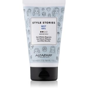 Alfaparf Milano Style Stories The Range Gel gel na vlasy s mokrým efek