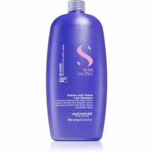Alfaparf Milano Semi di Lino Blonde tónovací šampon pro blond a melírované vlasy 1000 ml