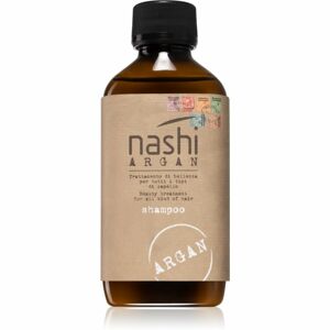 Nashi Argan Shampoo hydratační šampon s arganovým a lněným olejem pro všechny typy vlasů 200 ml