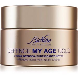 BioNike Defence My Age Gold intenzivní noční krém pro zralou pleť 50 ml