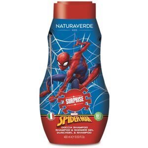 Marvel Spiderman Shower gel & Shampoo šampon a sprchový gel 2 v 1 Suprise 400 ml