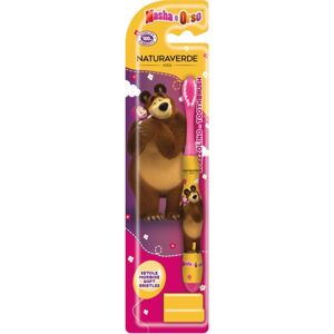 Masha & The Bear Kids zubní kartáček pro děti 1 ks