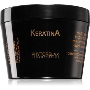 Phytorelax Laboratories Keratina keratinová maska pro ošetření poškozených vlasů 250 ml