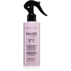 Phytorelax Laboratories Keratin Color sprej pro ochranu vlasů před teplem s keratinem 200 ml