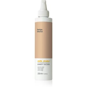 Milk Shake Direct Colour tónovací kondicionér pro intenzivní hydrataci pro všechny typy vlasů Beige Blond 200 ml