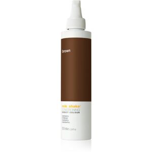 Milk Shake Direct Colour tónovací kondicionér pro intenzivní hydrataci pro všechny typy vlasů Brown 100 ml