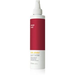 Milk Shake Direct Colour tónovací kondicionér pro intenzivní hydrataci pro všechny typy vlasů Deep red 100 ml