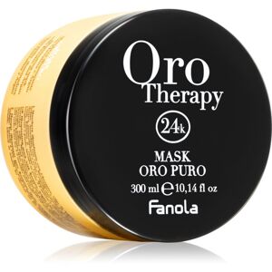 Fanola Oro Therapy Mask Oro Puro rozjasňující maska pro matné vlasy 300 ml