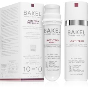 Bakel Lacti-Tech Case & Refill koncentrované sérum proti stárnutí pleti + náhradní náplň 30 ml