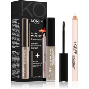 Korff Cure Makeup set na obočí odstín 03 Light brown