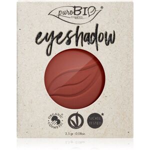 puroBIO Cosmetics Compact Eyeshadows oční stíny náhradní náplň odstín 13 Marsala 2,5 g