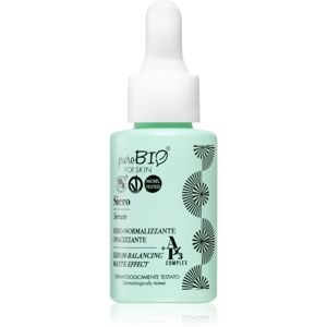 puroBIO Cosmetics Sebum-Balancing Serum antioxidační sérum proti stárnutí pleti 15 ml