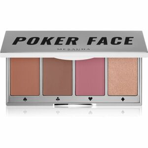 Mesauda Milano Poker Face paletka pro celou tvář odstín 04 Dark 4x5 g