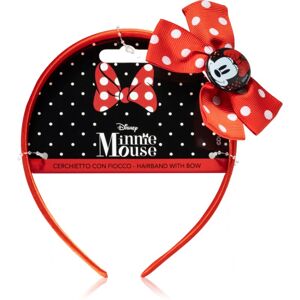 Disney Minnie Mouse Hairband II čelenka s mašlí pro děti 1 ks