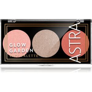 Astra Make-up Palette Glow Garden paleta rozjasňovačů odstín Unconvential Sakura 7,5 g