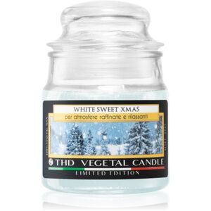 THD Vegetal White Sweet Xmas vonná svíčka 100 g