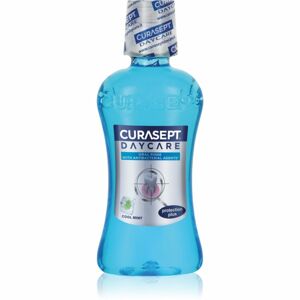 Curasept Daycare Cool Mint ústní voda pro kompletní ochranu zubů a svěží dech 250 ml