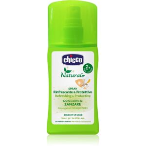 Chicco Natural Spray ochranný a osvěžující sprej proti komárům pro děti 2 m+ 100 ml
